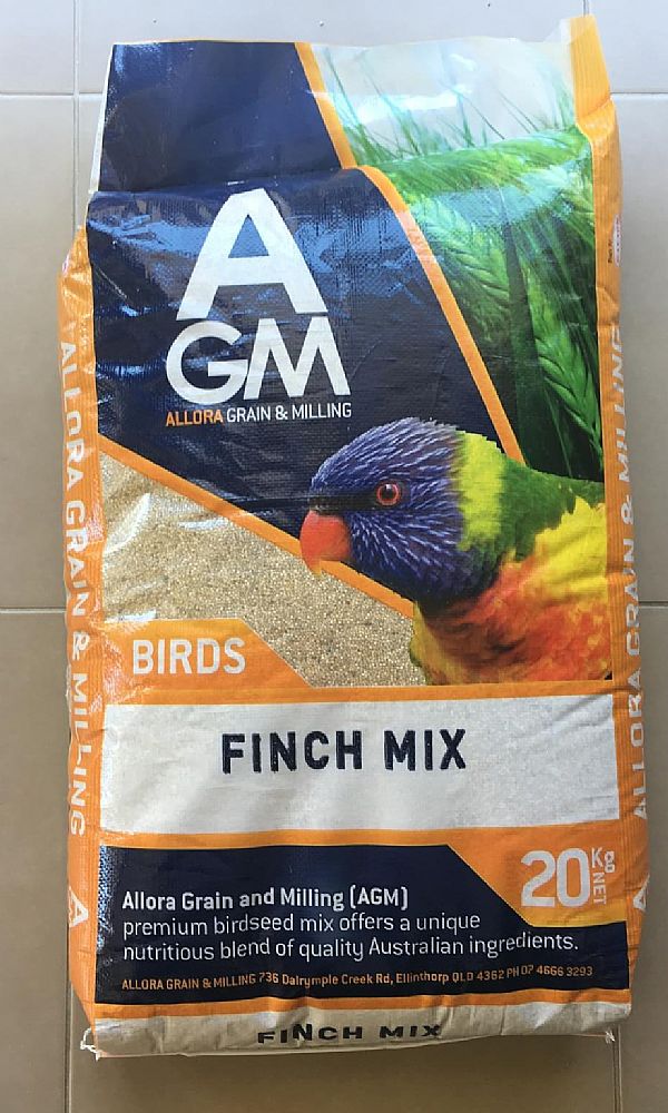 AGM Finch Mix 20kg Heritage Poultry and Produce