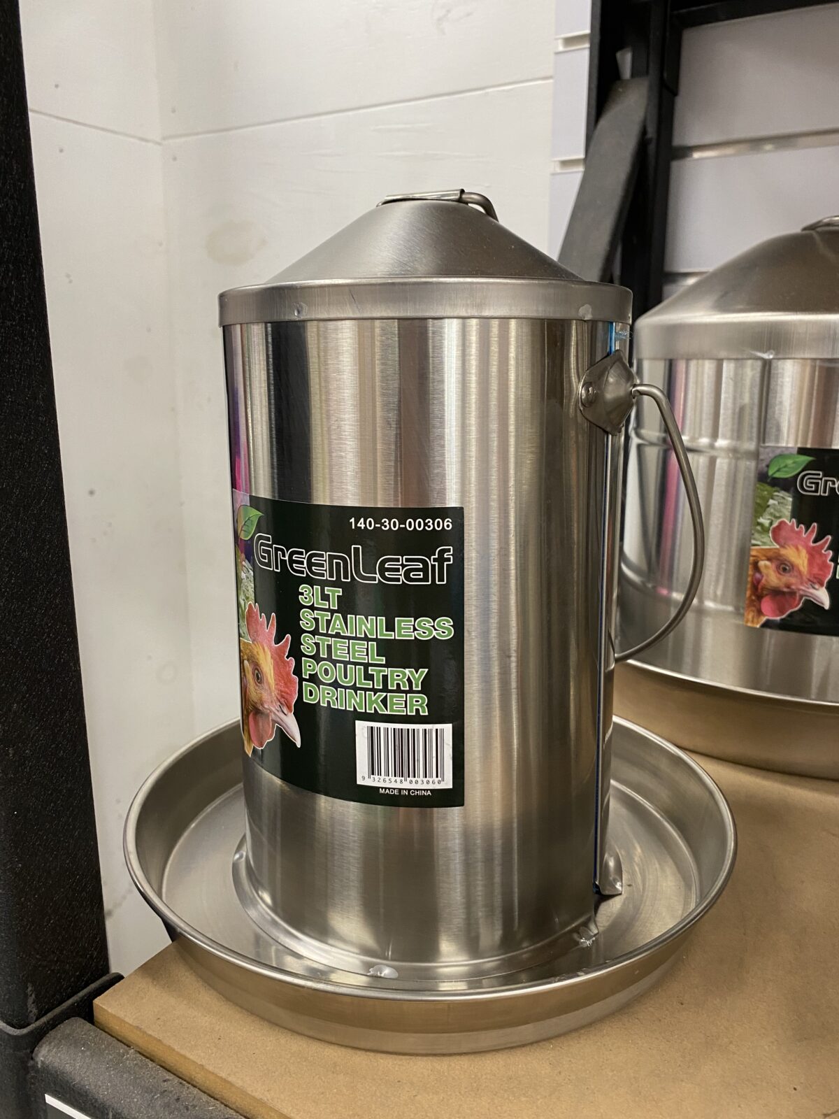 Stainless Steel Metal Drinker 3L