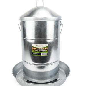 Stainless Steel Poultry Feeder 15kg