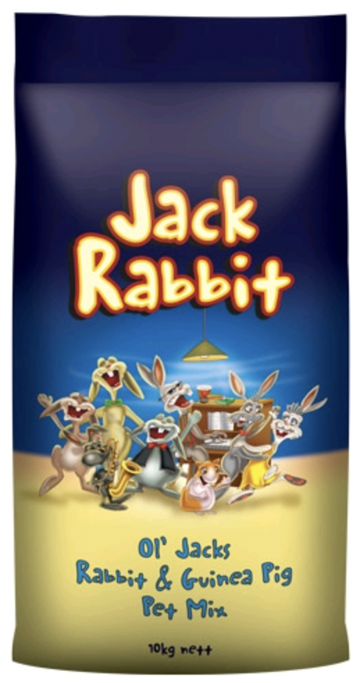 Ol Jacks Rabbit and Guinea Pig Pet Mix 10kg