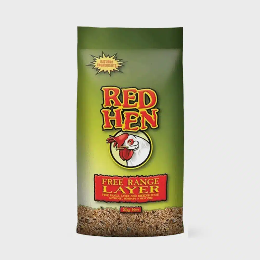 Red Hen Free Range with WORMER 20KG BAG