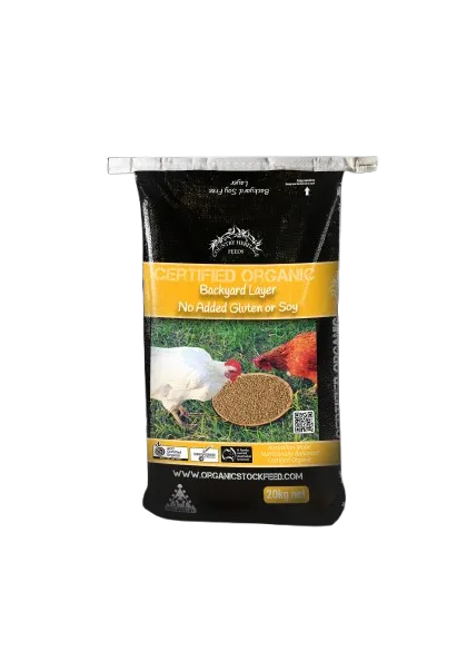 Organic Gluten and Soy Free Layer Mash
